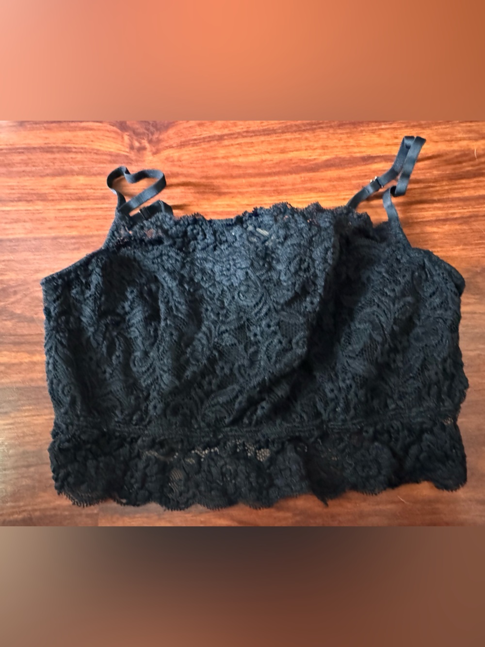 Grace & Lace Black Lace Bralette